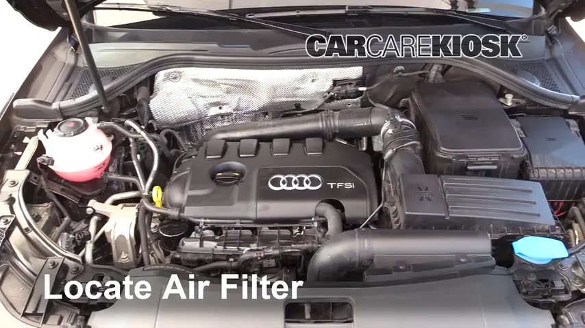 2018 Audi Q3 Quattro Premium 2.0L 4 Cyl. Turbo Air Filter (Engine) Replace